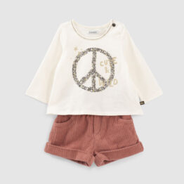 IKKS | Set Shirt en Short Grenat