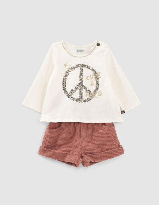 IKKS | Set Shirt en Short Grenat